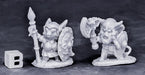 Reaper Miniatures Viking Mouslings (2) #77549 Bones Unpainted Plastic RPG Figure