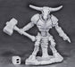 Reaper Miniatures Undying Minotaur 77559 Bones Unpainted Plastic RPG Mini Figure