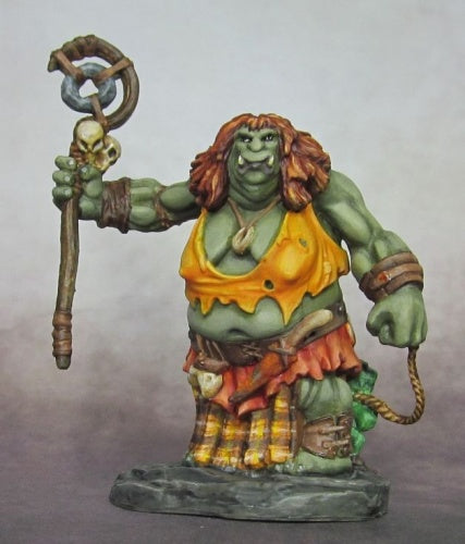 Reaper Miniatures Ogre Matriarch #77568 Bones Unpainted Plastic RPG Mini Figure