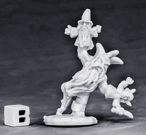 Reaper Miniatures Dwarven Berserk Jester #77569 Bones Unpainted Plastic Figure