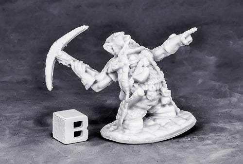 Reaper Miniatures Dwarf Master Of The Hunt #77572 Bones Unpainted Plastic Figure