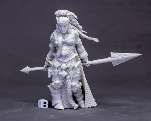 Reaper Miniatures Vanja, Fire Giant Queen (Huge) #77613 Bones Unpainted Plastic