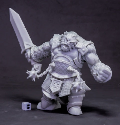 Reaper Miniatures Fire Giant Warrior (Huge) #77616 Bones Unpainted Plastic Mini