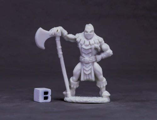 Reaper Miniatures Logar the Executioner #77620 Bones Unpainted Plastic Figure