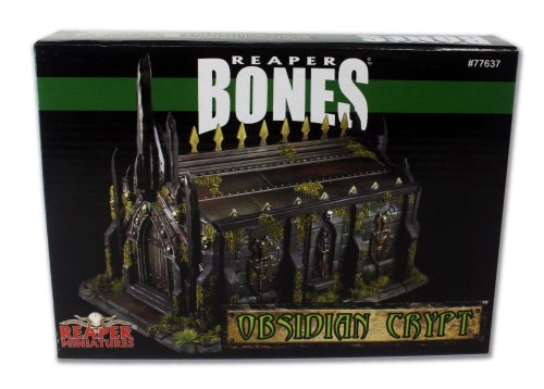 Reaper Miniatures Bones Obsidian Crypt #77637 Unpainted Plastic Building Scenery