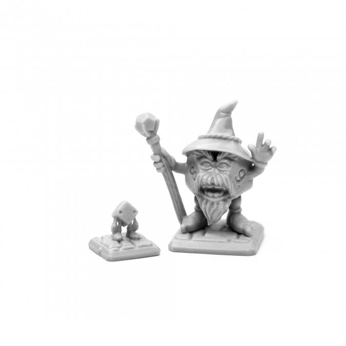 Reaper Miniatures Thacovius d12 (and Mini Pyp d6) #77650 Bones Unpainted Plastic
