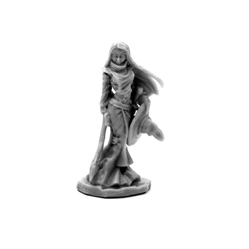 Reaper Miniatures Willow Greenivy, Witch #77659 Bones Unpainted Plastic Figure