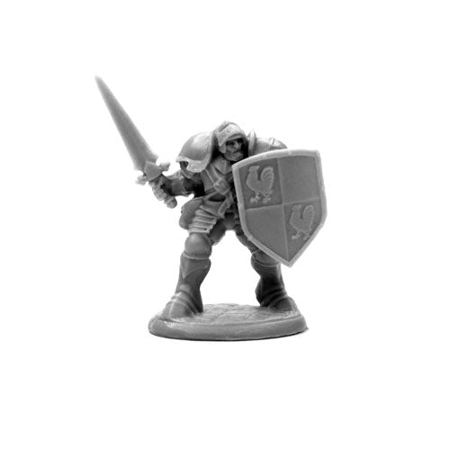Reaper Miniatures Sir William the Peacemaker #77660 Bones Unpainted Plastic