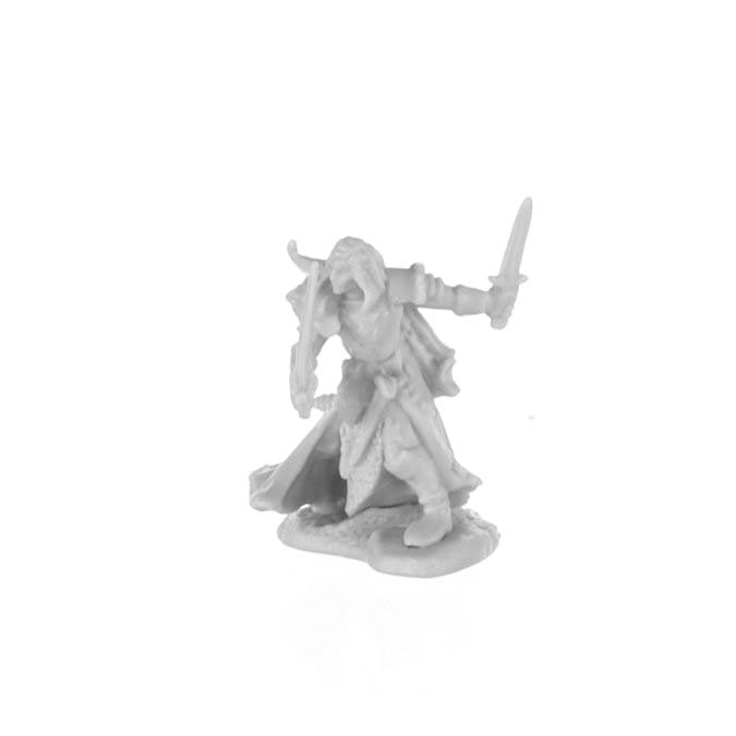 Reaper Miniatures Ostarzha, Elf Cleric #77441 - Bones Unpainted Plastic Figure For RPG & Painting