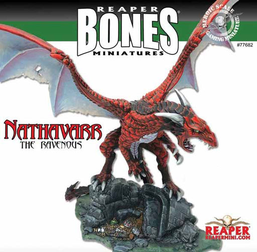 Nathavarr The Ravenous #77682 Bones Unpainted Plastic Figure