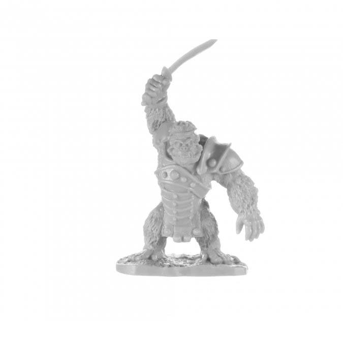 Ape Lord #77692 Dark Heaven Legends Bones Unpainted Plastic Miniature Figure