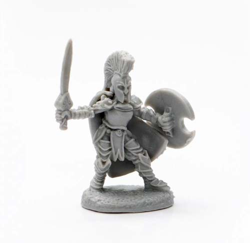 Reaper Miniatures Taroya, Female Warrior #77699 Unpainted Plastic Figure