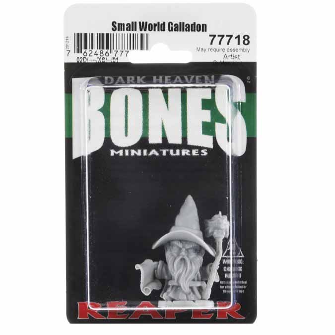 Small World Galladon #77718 Dark Heaven Legends Bones Unpainted Plastic Miniature Figure