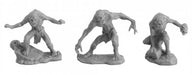 Reaper Miniatures Ghouls (2) and Ghast #77720 Bones Unpainted Plastic Figures