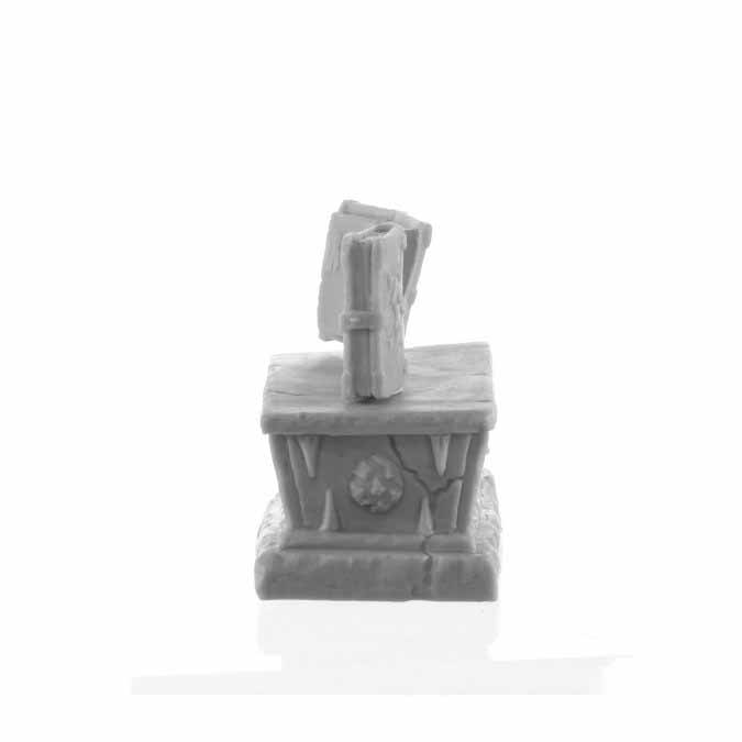 Profane Altar And Books #77721 Dark Heaven Legends Bones Unpainted Plastic Miniature Figure