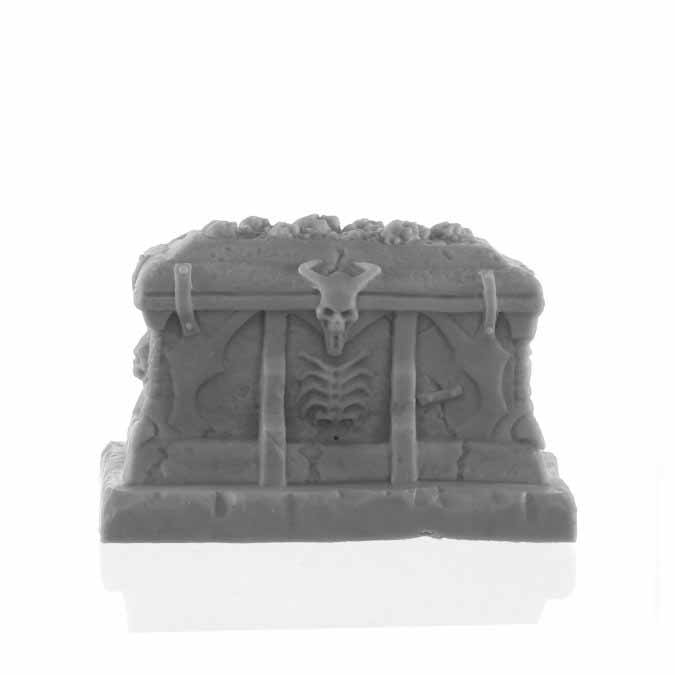 Sealed Sarcophagus #77722 Dark Heaven Legends Bones Unpainted Plastic Miniature Figure