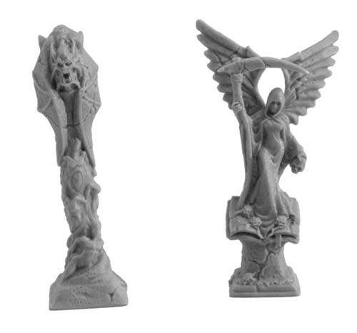 Reaper Miniatures Harrowgate Shrines #77723 Bones Unpainted Plastic Figure