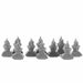 Brazier Pillar Tops (10) #77732 Dark Heaven Legends Bones Unpainted Plastic Miniature Figure