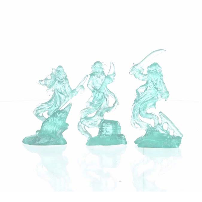 Reaper Miniatures Shades of the Drowned Nymph (3) 77747 Translucent Blue Figures