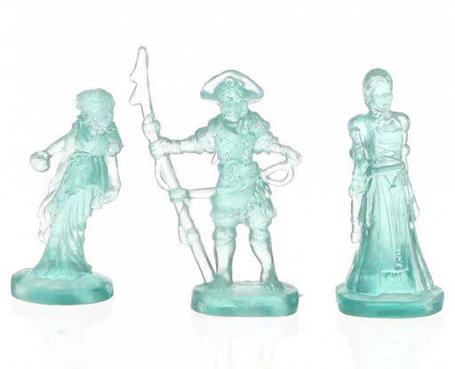 Female Ghosts (3) #77971 Dark Heaven Bones Unpainted Plastic Figures