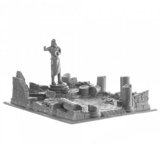 Ruined Temple #77989 Bones Unpainted Plastic Figure