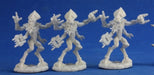 Reaper Miniatures Kulathi Two Guns (3) #80042 Chronoscope Bones Unpainted Figure