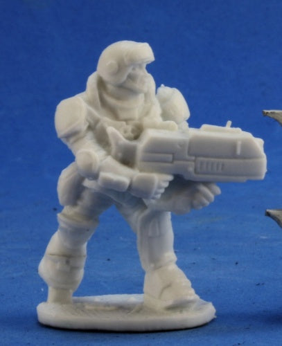 Reaper Miniatures Aztec, IMEF Trooper #80048 Chronoscope Bones D&D Mini Figure