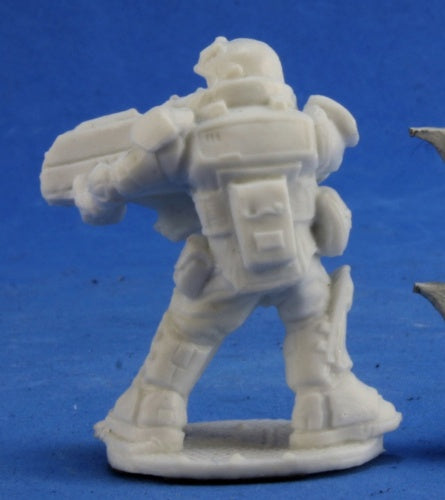 Reaper Miniatures Slyder, IMEF Trooper #80050 Chronoscope Bones D&D Mini Figure