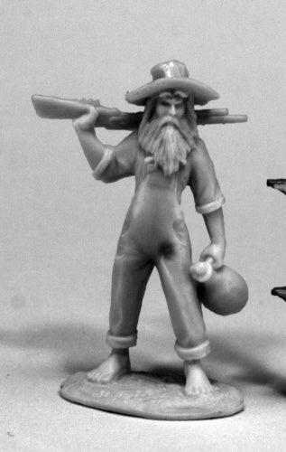 Reaper Miniatures Hillbilly #80071 Chronoscope Bones Unpainted RPG D&D Figure