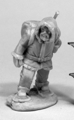 Reaper Miniatures Antarctic Explorer #80072 Chronoscope Bones Unpainted Figure