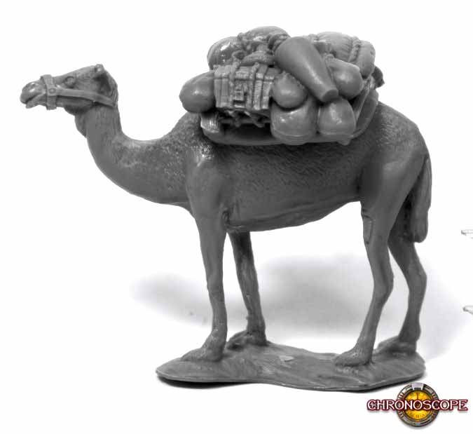 Reaper Miniatures Camel w/ Pack #80075 Chronoscope Bones Plastic Mini Figure