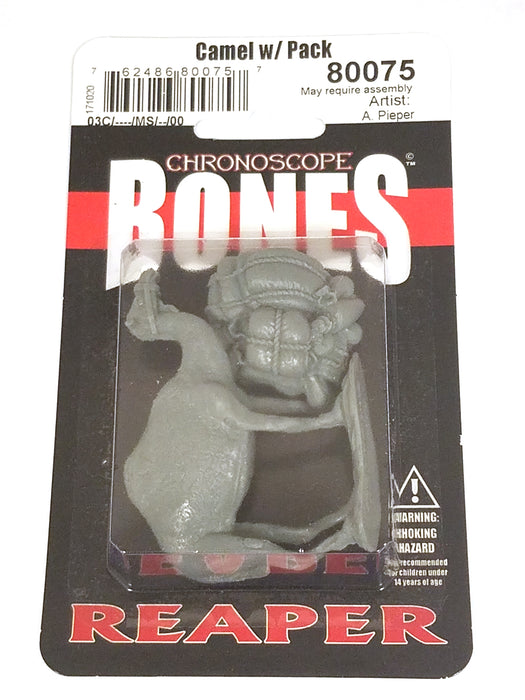 Reaper Miniatures Camel w/ Pack #80075 Chronoscope Bones Plastic Mini Figure