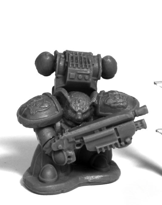 Reaper Miniatures Space Mousling Gun Raised #80081 Chronoscope Bones Mini Figure