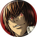 Death Note 1.25" Round Collectible Button - Light
