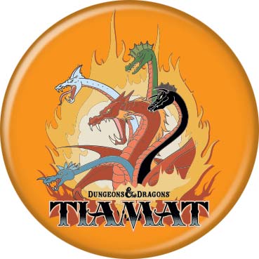 Dungeons & Dragons 1.25" Round Collectible Button - Tiamat
