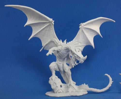 Reaper Miniatures Pathfinder Red Dragon #89001 Bones Plastic D&D RPG Mini Figure