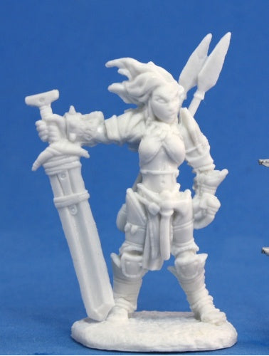 Reaper Miniatures Amiri, Iconic Barbarian #89005 Pathfinder Bones Figure