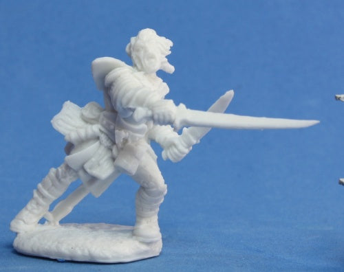 Reaper Miniatures Valeros, Iconic Fighter #89007 Bones D&D RPG Mini Figure