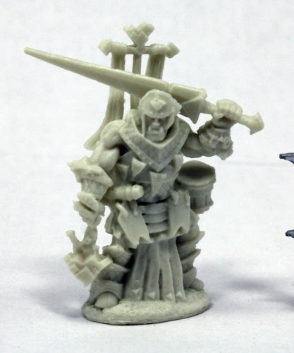 Reaper Miniatures Oloch, Iconic Warpriest #89038 Bones RPG Miniature Figure