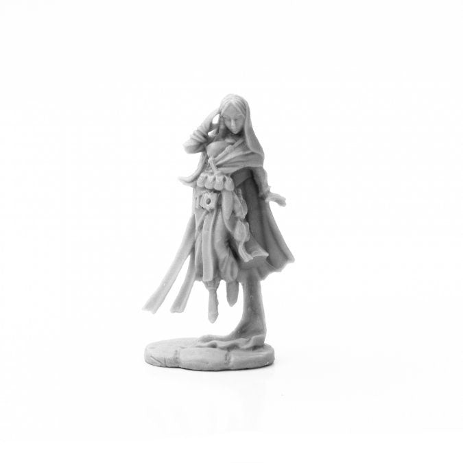 Pathfinder Rivani, Iconic Psychic #89048 Bones Plastic RPG Miniature Figure