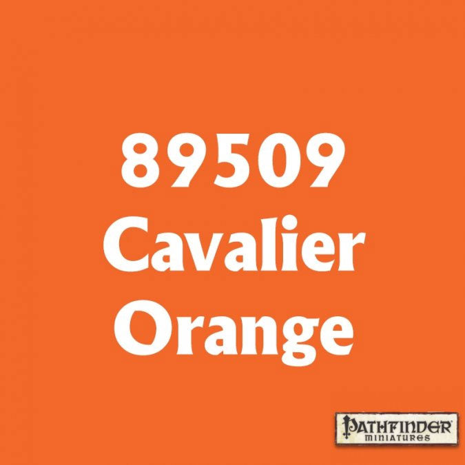 Reaper Miniatures Half-Ounce MSP Pathfinder Paint Bottle - 89509 Cavalier Orange