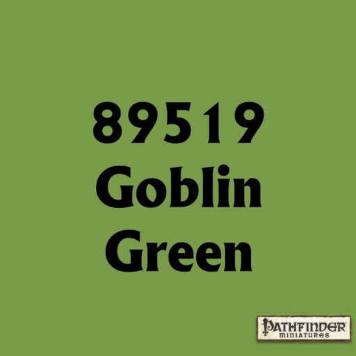 Reaper Miniatures Half-Ounce MSP Pathfinder Paint Bottle - #89519 Goblin Green