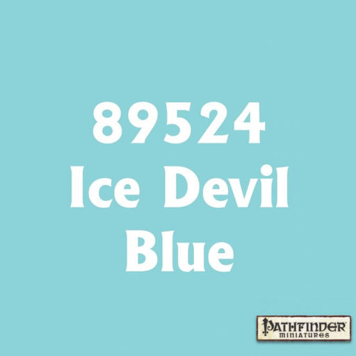 Reaper Miniatures Half-Ounce MSP Pathfinder Paint Bottle - #89524 Ice Devil Blue
