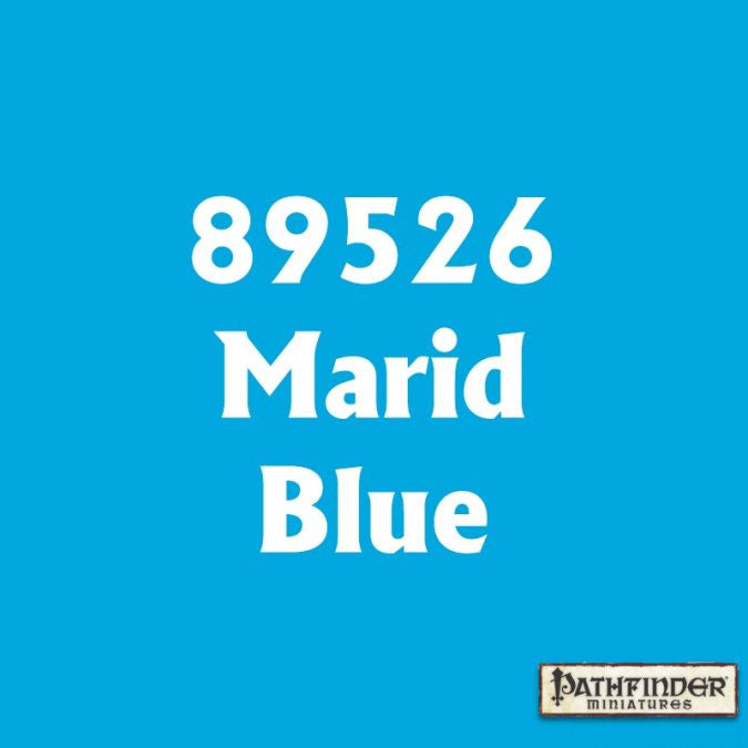 Reaper Miniatures Half-Ounce MSP Pathfinder Paint Bottle - #89526 Marid Blue