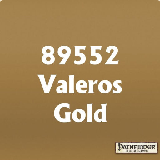 Reaper Miniatures Half-Ounce MSP Pathfinder Paint Bottle - #89552 Valeros Gold