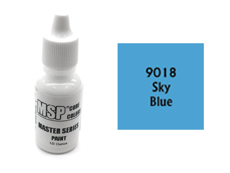 Reaper Miniatures Master Series Paints Core Color .5oz Bottle #09018 Sky Blue