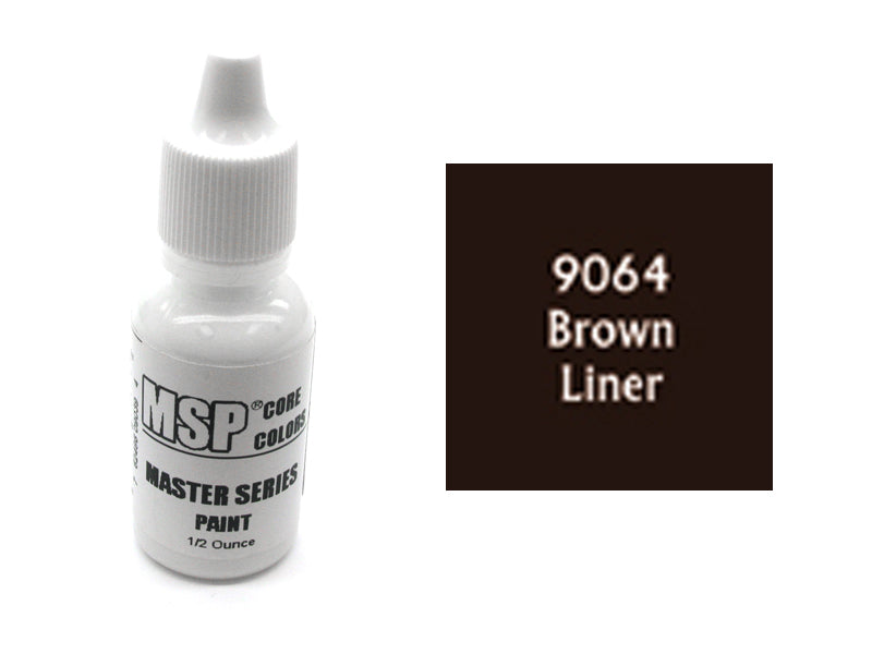 Reaper Miniatures Master Series Paints MSP Core Color .5oz #09064 Brown Liner