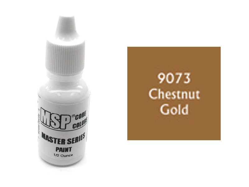 Master Series Paints MSP Core Color .5oz 09073 Chestnut Gold