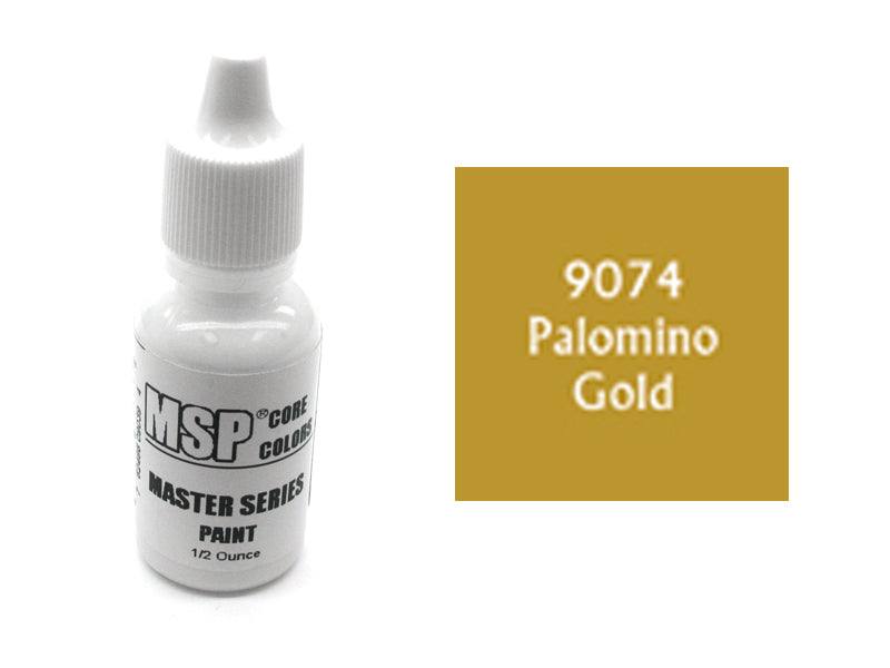 Master Series Paints MSP Core Color .5oz 09074 Palomino Gold