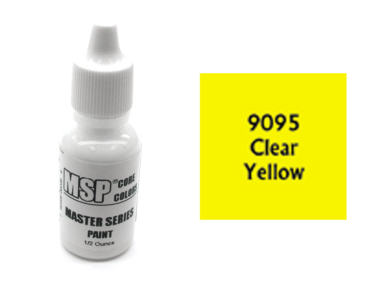 Master Series Paints MSP Core Color .5oz #09095 Clear Yellow